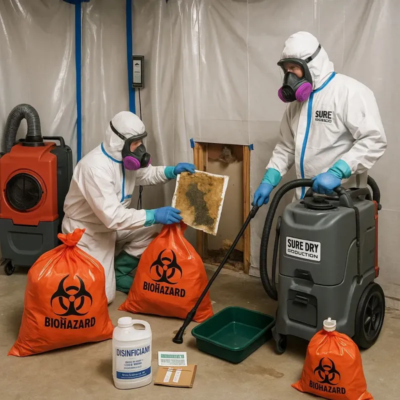 Contaminated Water Handling Protocols process in Schertz, TX