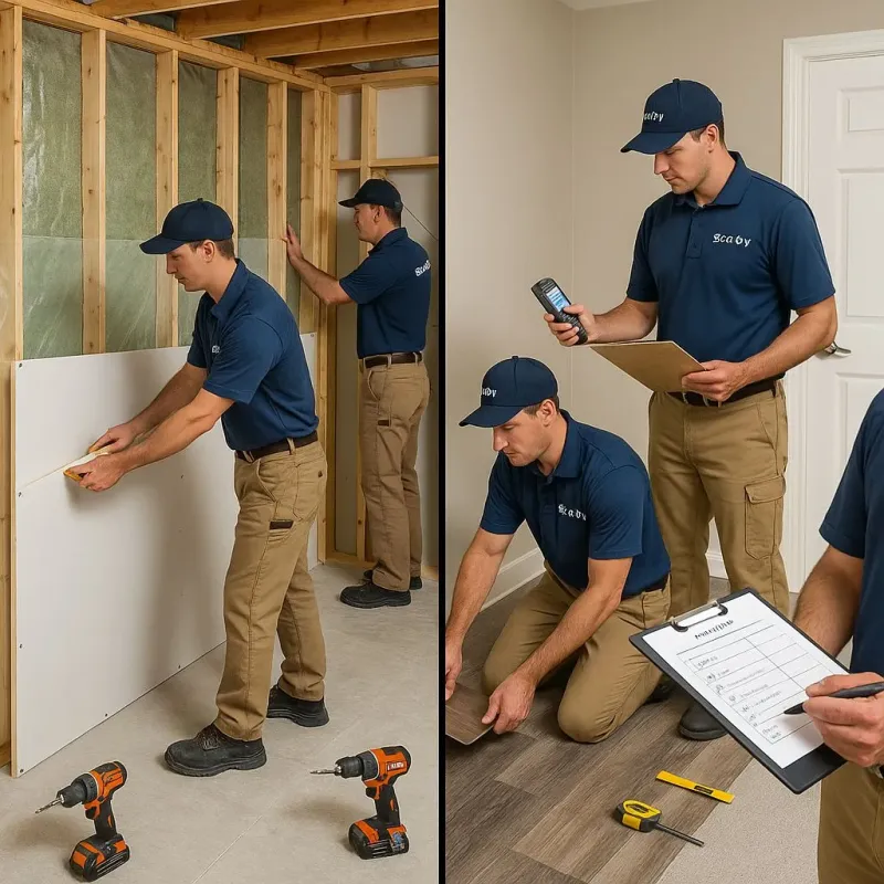 Repairs and Reconstruction process in Schertz, TX