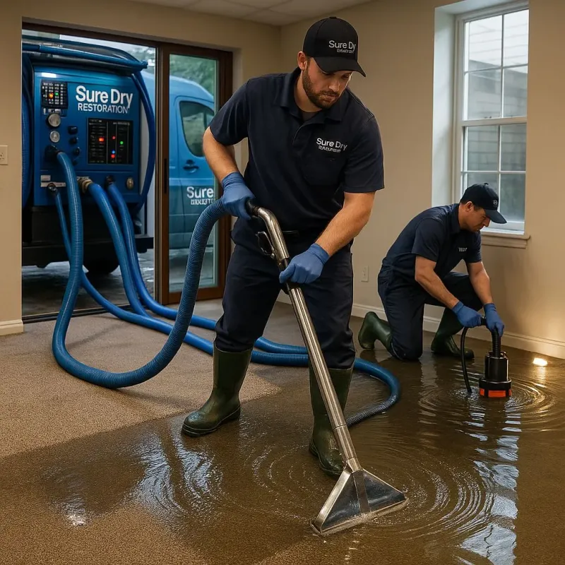 Water Extraction and Removal process in Schertz, TX